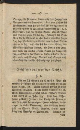 Geschichte des teutschen Reichs