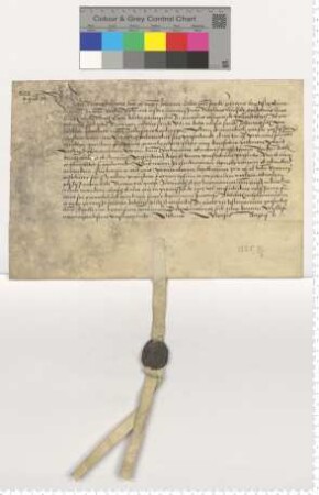 Dem Propste Magister Joannes Coller (Koller) präsentiert der Bürger Nicolaus Wulscke den Verdener Presbiter Hartwicus Ekenbarch für eine Vikarie am Vitialtar zu St. Johannis [lat].