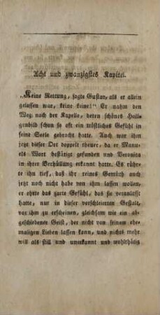 Acht und zwanzigstes Kapitel