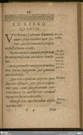 Ex Libro Quarto