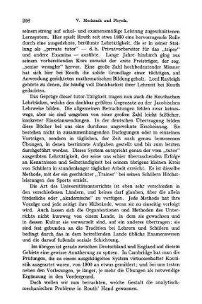 Über englischen Unterrichtsbetrieb.