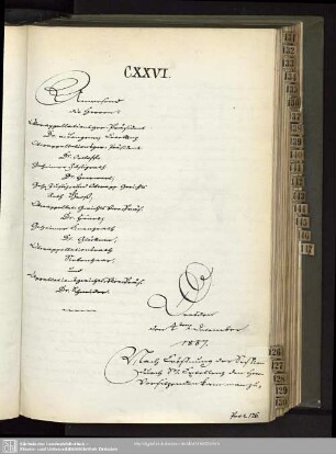 CXXVI., 4. December 1857