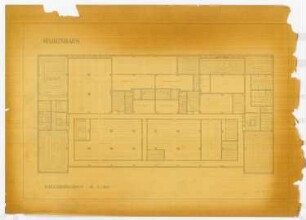Warenhaus: Grundriss KG M 1:100