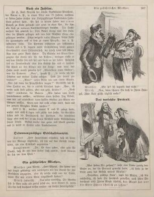 "Ein gefährlicher Miether" "Das verfehlte Portrait"