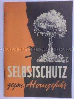 Broschüre für den Selbstschutz bei Atomschlägen