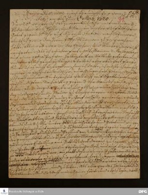 Reisetagebuch von [Heinrich XXIII. v. Reuß-Lobenstein ?].