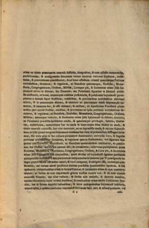 Venerabili Fratri Episcopo Ratisbonensi Clemens PP. XIV. Venerabilis Frater Salutem, & apostolicam Benedictionem, Etsi Ecclesiarum, Ecclestiasticorumque virorum bona pro earundem Ecclesiarum, quae sunt Domus Dei, decore, & ornatu, pro ipsorum Ecclesiasticorum sustentatione ... : [Datum Romae ... die XXIV. Septembris MDCCLXXI. ...]