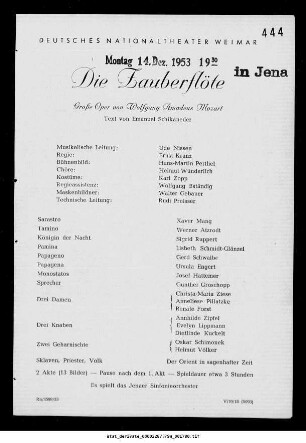 Die Zauberflöte