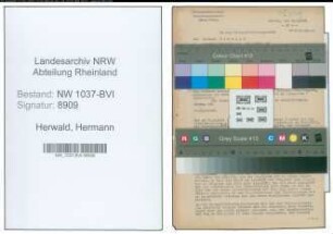 Entnazifizierung Hermann Herwald , geb. 20.03.1904 (Bademeister)