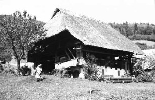 Oberwolfach: Strohgedeckter Heuschober