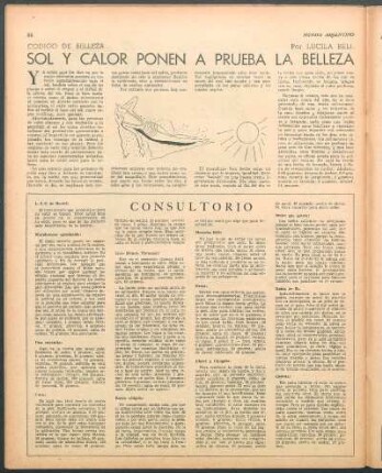 Sol y calor ponen a prueba la belleza : Código de belleza