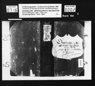 Schatzungsbuch über auf den Markungen Ozendorf und Althollenbach begüterte Einwohner zu Rot und Hachtel.