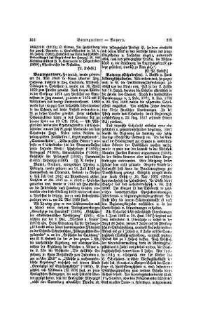 Baumgartner, Heinrich : wurde geboren am 24. Mai 1846 in Cham (Kanton Zug, Schweiz)