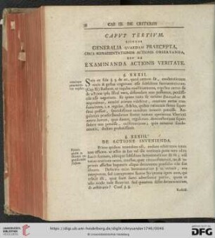 Caput tertium
