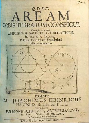 Aream Orbis Terrarum Conspicui