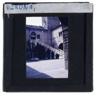 Verona, Palazzo della Ragione,Verona, Scala della Ragione