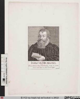 Bildnis Johann Hilbrand