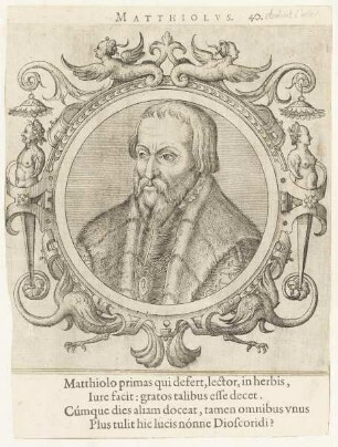 Bildnis des Pietro Andrea Matthioli