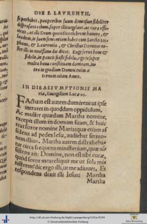 Dies Assumptionis Mariæ