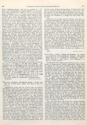 254-256 [Rezension] Hentschke, Richard, Satzung und Setzender