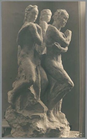 Beethoven-Denkmal, großer Entwurf III, 1926/27, Gips