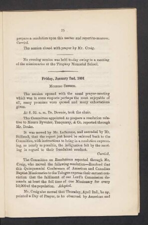 Friday, January 2nd. 1891