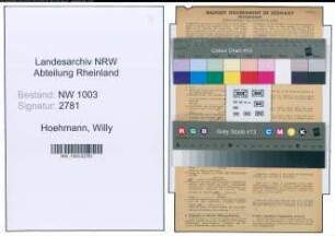 Entnazifizierung Willy Hoehmann , geb. 16.05.1901 (Maurer)