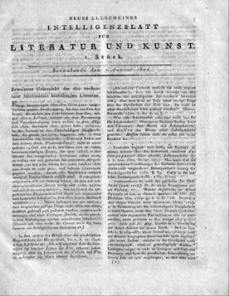 1804-01-07 : 01. Stück