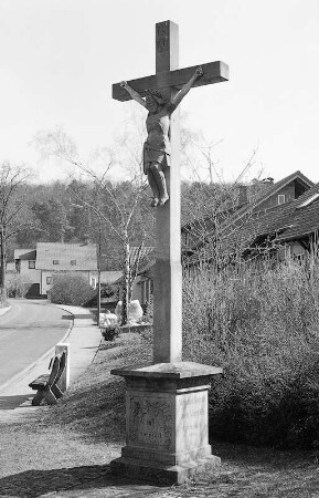 Wegekreuz (Wegekreuz); Hünfeld, Jägerweg