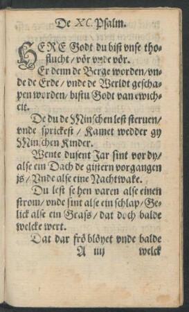 De XC. Psalm.