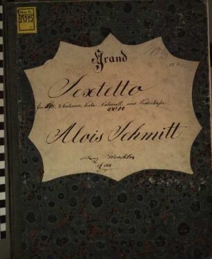 Grand sextuor : pour pianoforte, 2 violons, alto, violoncelle et contrebasse ; oeuv. 104