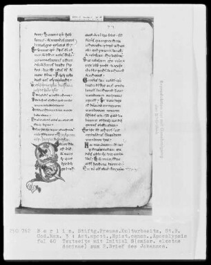 Neutestamentliche Schriften, Bibliorum sacrorum pars finalis — Initiale S(enior), Folio 60recto