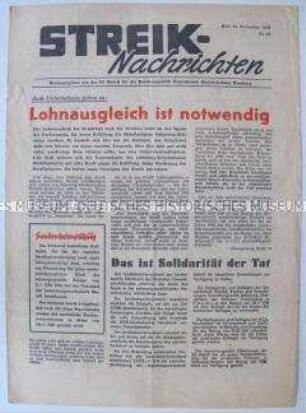 Mitteilungsblatt der IG Metall Hamburg