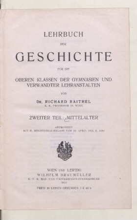 Teil 2, [Schülerband]: Mittelalter