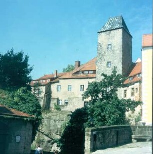 Vorderes Schloss der Burg : Hohnstein. Vorderes Schloss der Burg