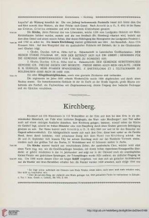 ⟦Kirchberg⟧