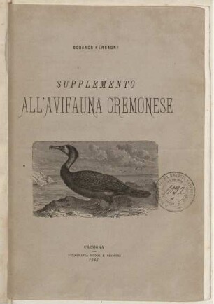 Supplemento Avifauna Cremonese