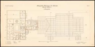 Akademie der Künste, Berlin Umbau und Neubau: Grundriss 2. Obergeschoss 1:100