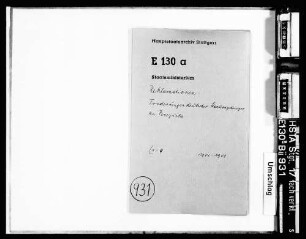 Reklamationen: Forderungen deutscher Staatsangehöriger an Venezuela