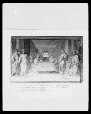 Zyklus mit Szenen aus dem Leben Johannes' des Täufers — Der Tanz der Salome