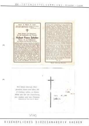 Schäfer, Hubert Franz
