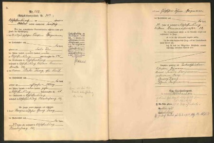 Standesamtsbuch der Stadt Aschaffenburg: Eheschließungen 252/1930 - 130/1931