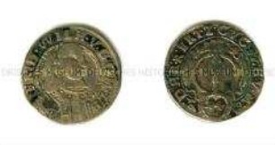 Deutsche Kleinmünze des Kurfürsten Friedrich Wilhelm I. aus Brandenburg-Preußen