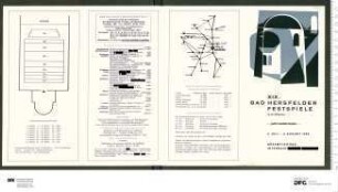 Beilage zum Programm 1. Semester 1969