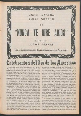 Celebración del Día de las Américas