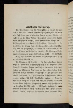 90 Nächtlicher Vormarsch.