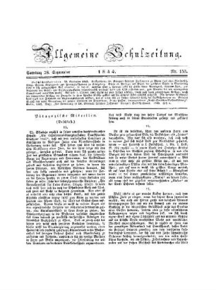 Pädagogische Miscellen : (Beschluß)