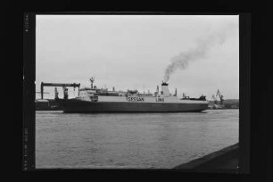 Argo (1976), Frachtschiff (RoRo), Argo Reederei Richard Adler & Söhne, Bremen, Bau-Nr. 1391