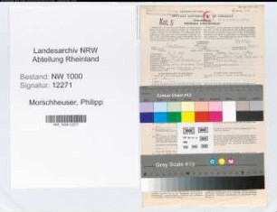 Entnazifizierung Philipp Morschheuser, geb. 16.03.1899 (Angestellter)