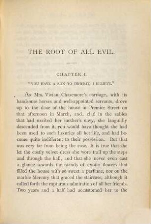 The root of all evil, 2